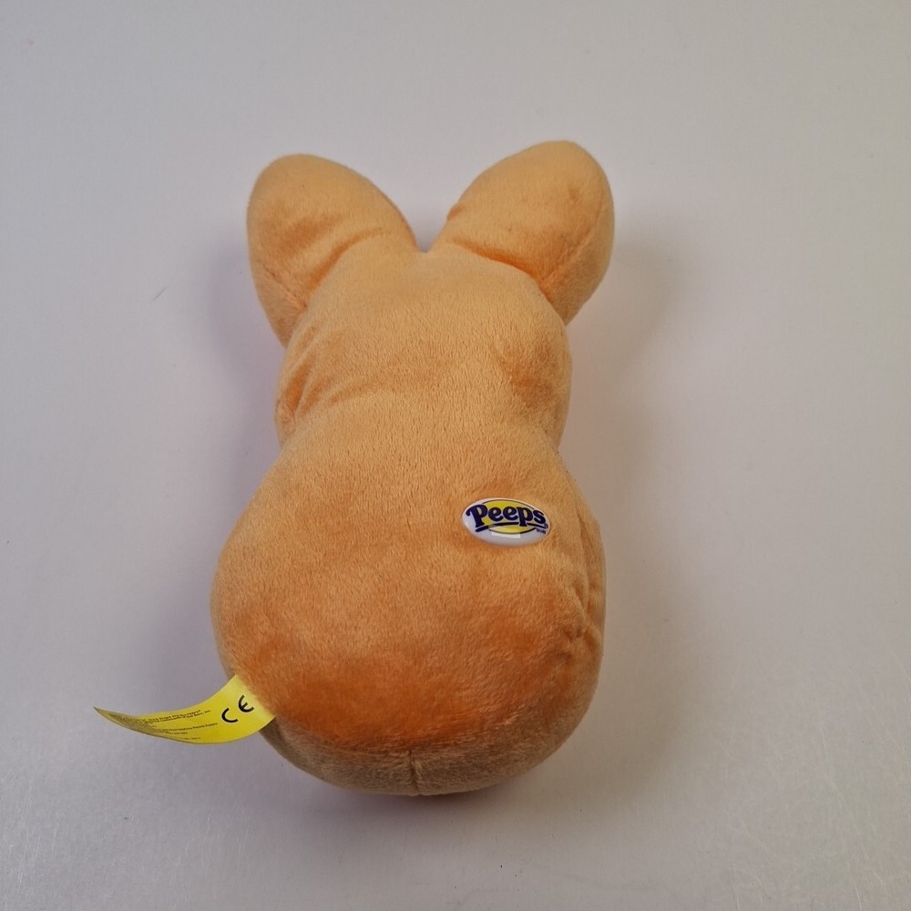Authentic Peeps Orange 9” Stuffed Plush Easter Bunny Rabbit Soft Stuffed Animal