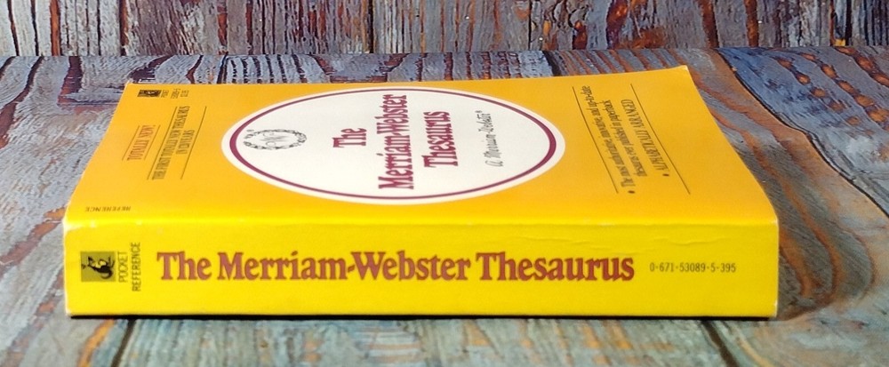 The Merriam-Webster Thesaurus (1978, Paperback)