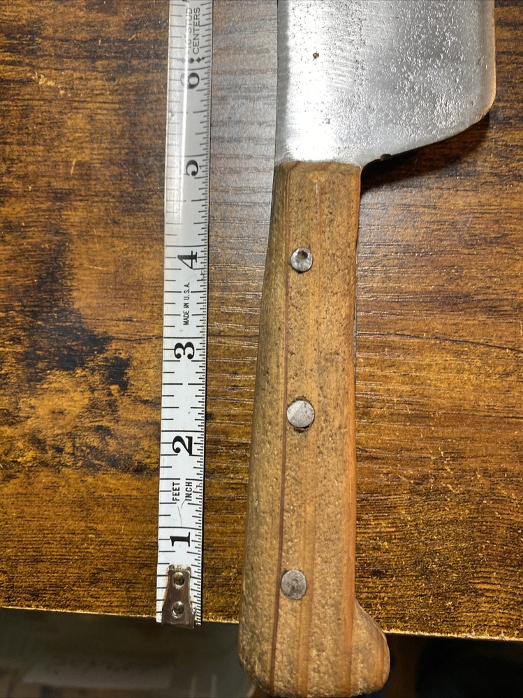 Meat Cleaver-12” long- 7” Blade