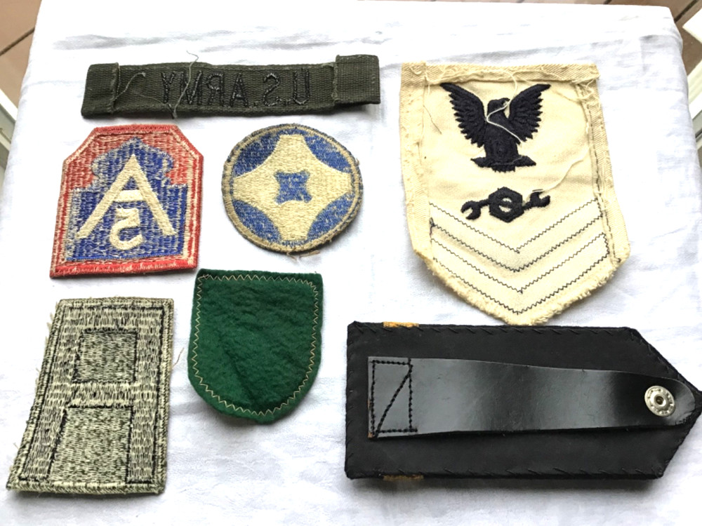World War 2 patch collection