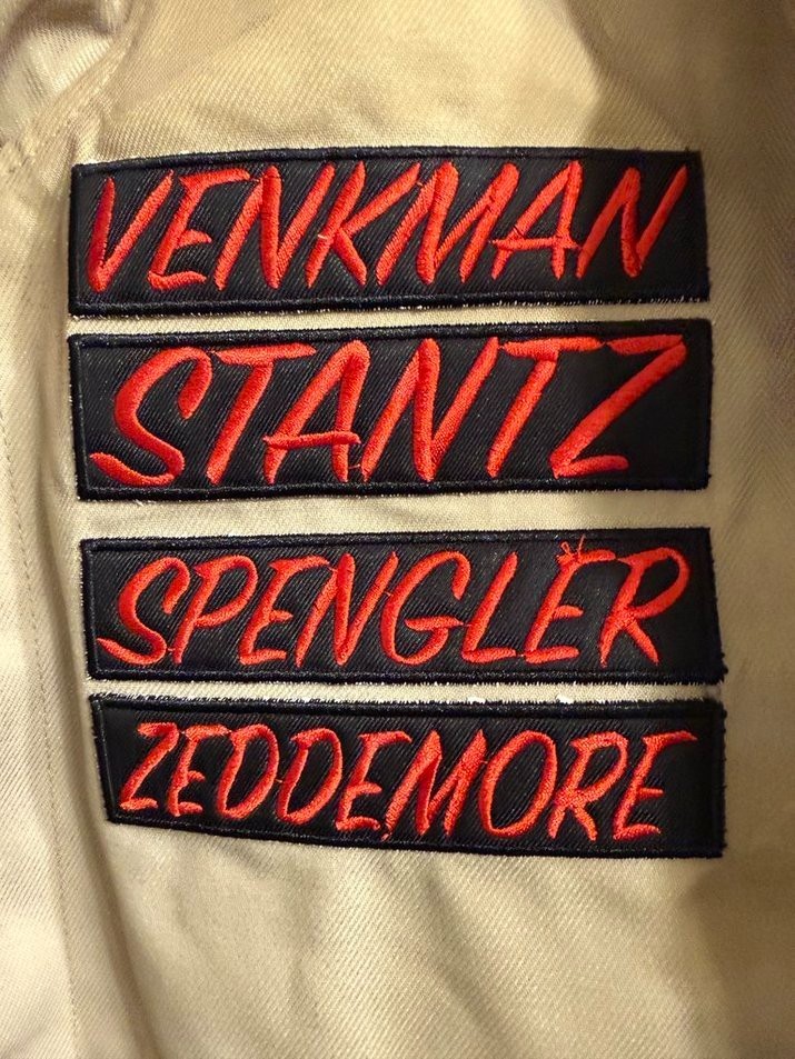 Headgear Classics Nostalgia 80's Ghostbusters Uniform Work Jacket Size Medium