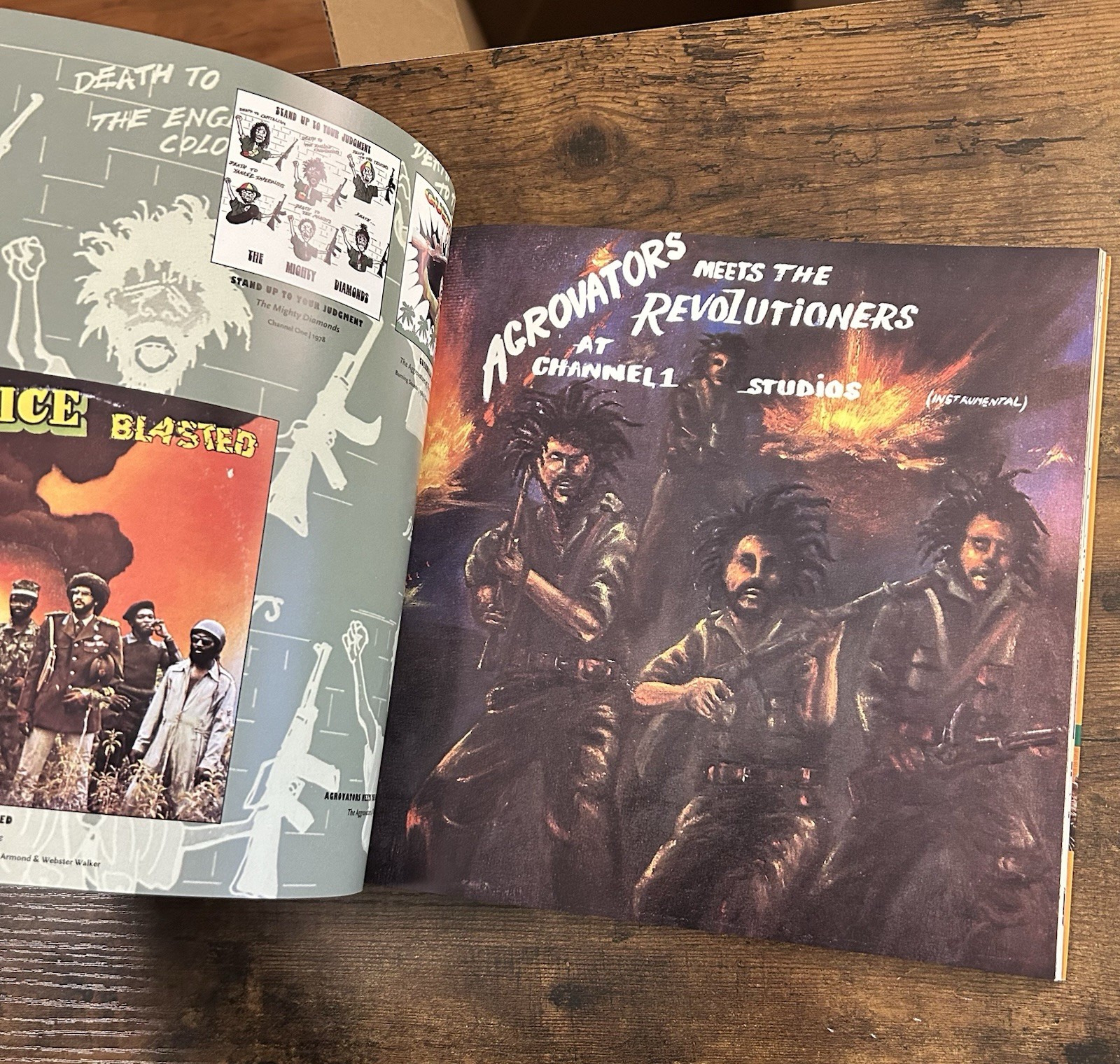 Reggae Album Cover Art Stir It Up by Chris Morrow 1999 FE Chronicle Books RARE