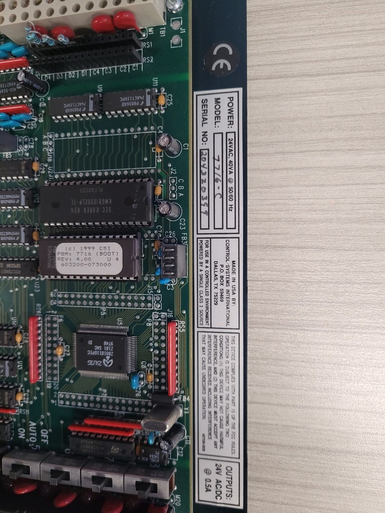 CSI / SCHNEIDER ELECTRIC 7716-C / 7716C (USED)