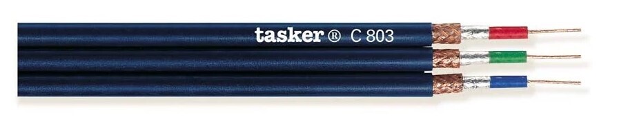 C803 100METER 3X0.75 Ohm Dual Shield Multi-Video Cable