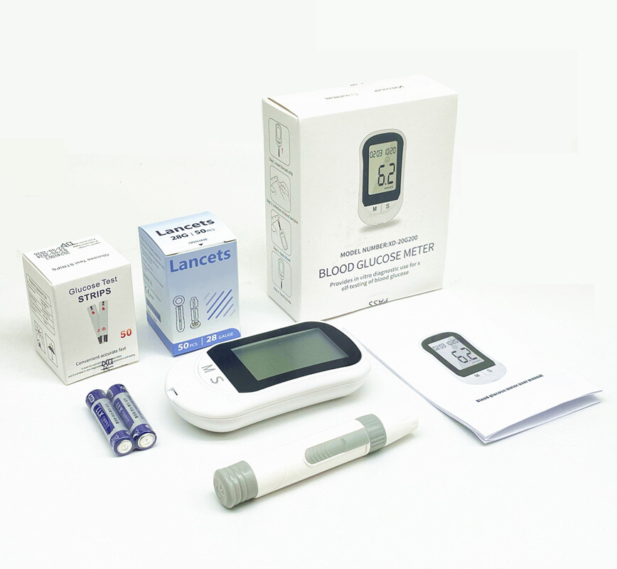 Fully Automatic Blood Glucose Meter - Home Diabetes Testing Kit