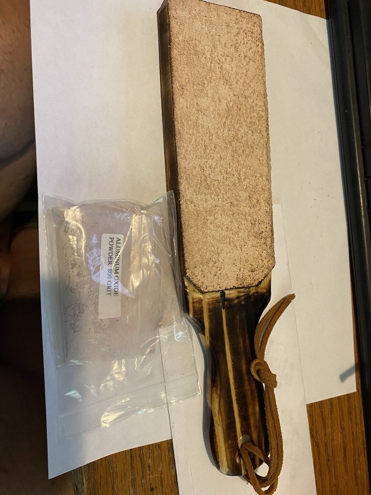 leather strop sharpening Pine