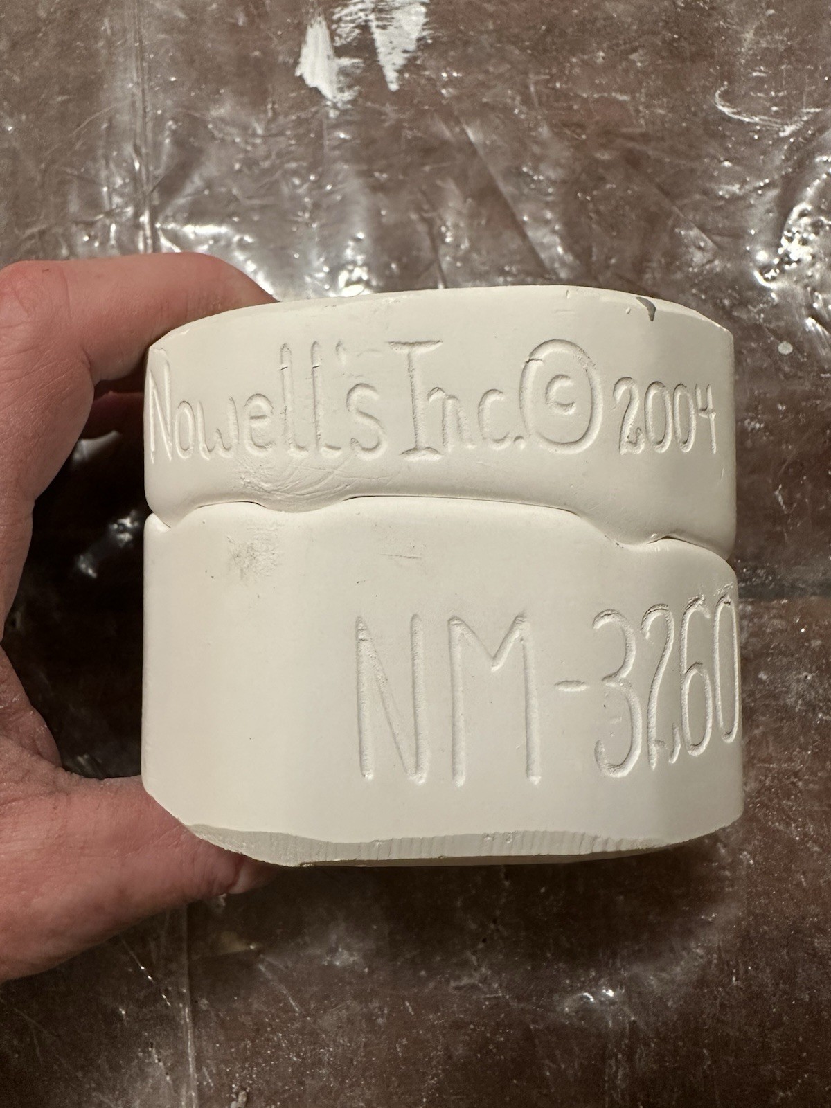 Nowell’s Inc. 2004 Turtle Shell Only NM-3260 Ceramic Slip Mold