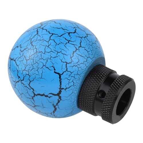 Round Shift Knob Car Stick Shifter Knobs Thunder Ball Gear Lever Shifing Blue