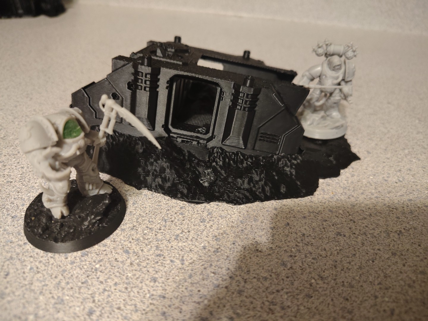 Rhino Wreck Terrain Perfect For Warhammer 40K