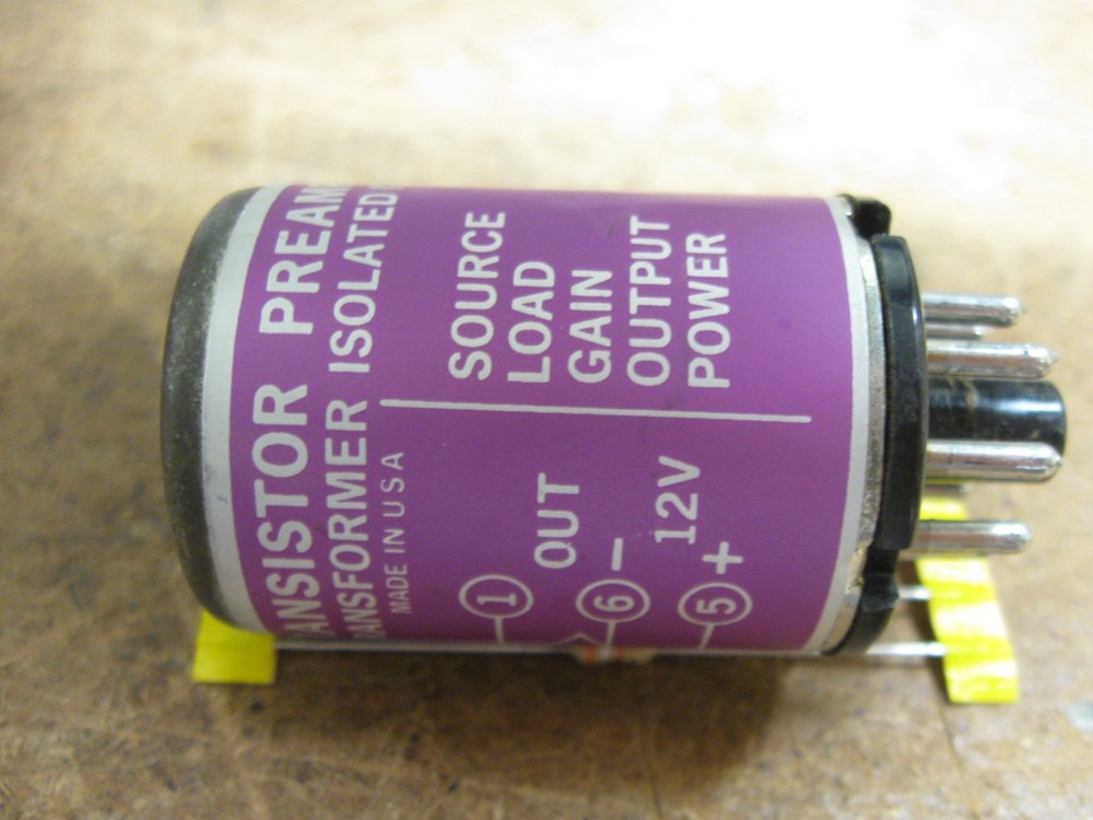 Vintage Altec 1588A mic preamp modules - carefully tested