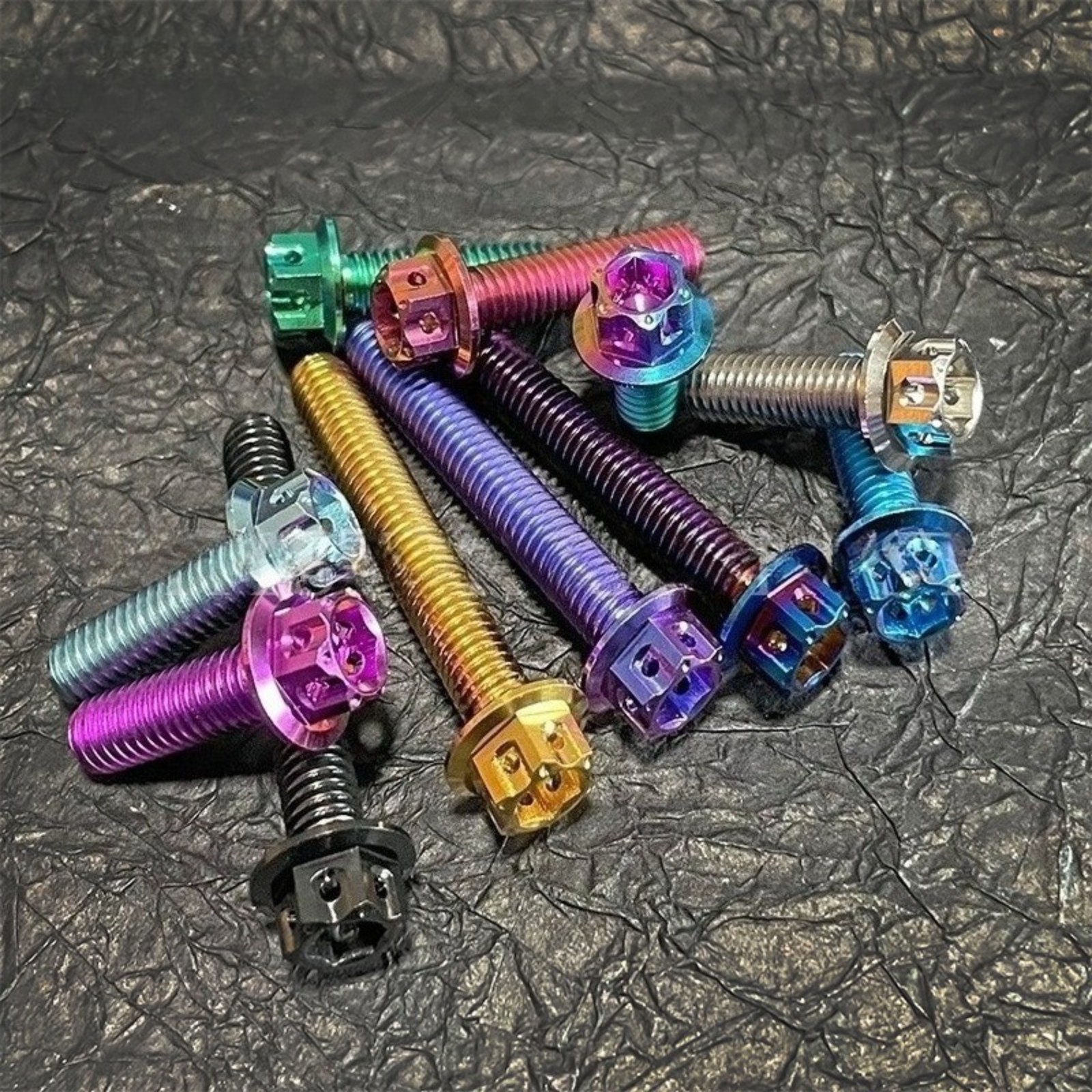 Ti Bolt M6 Flange Hex Head Screw 10 15 2025 30 35 40 45 50 55 60 75 80 90 100mm