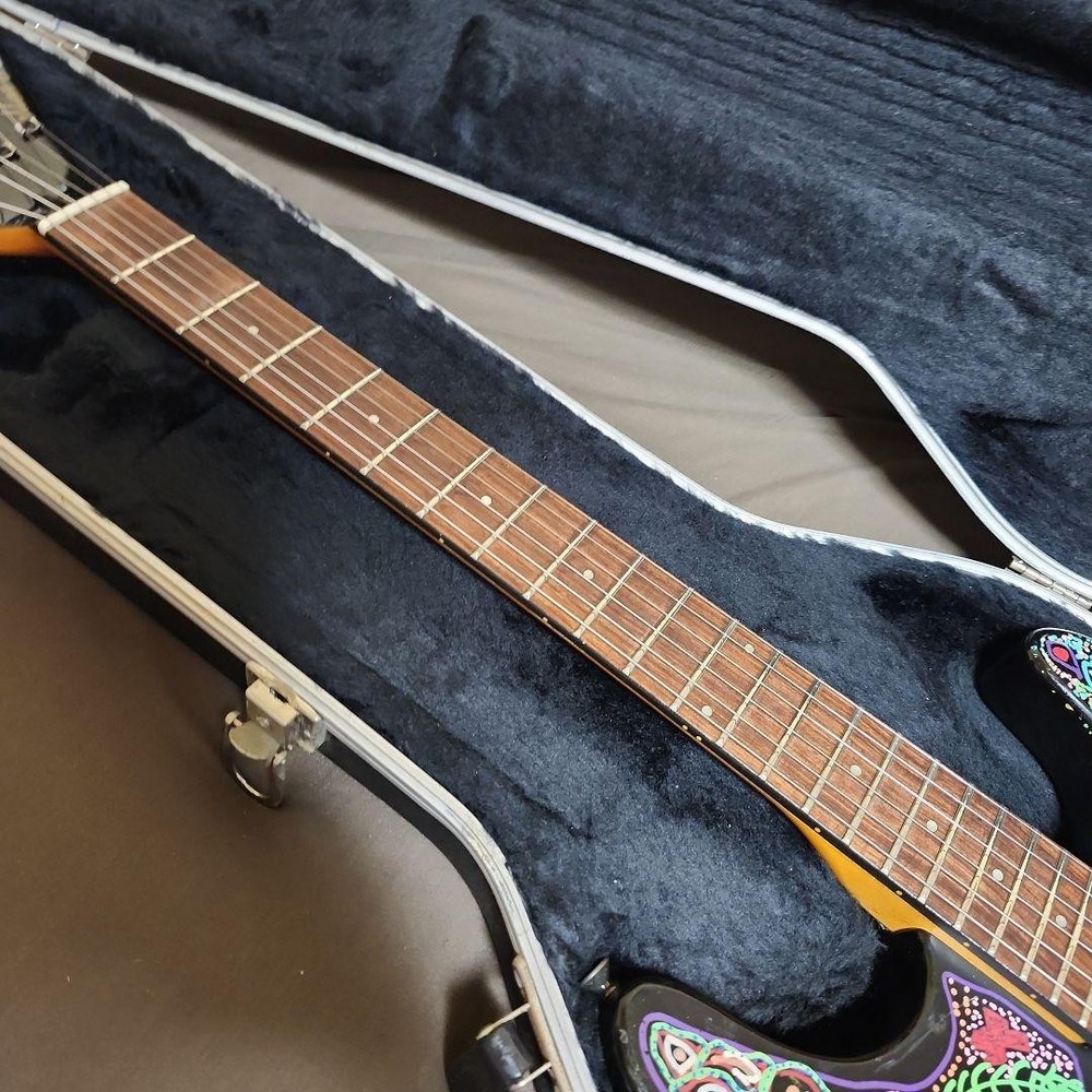 Strat Type Psychedelic Paint