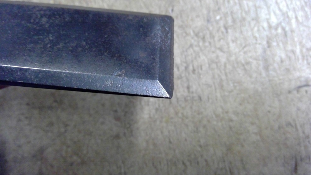 Vintage T.H. Witherby 1-1/2” Wide Beveled Edge Socket Chisel