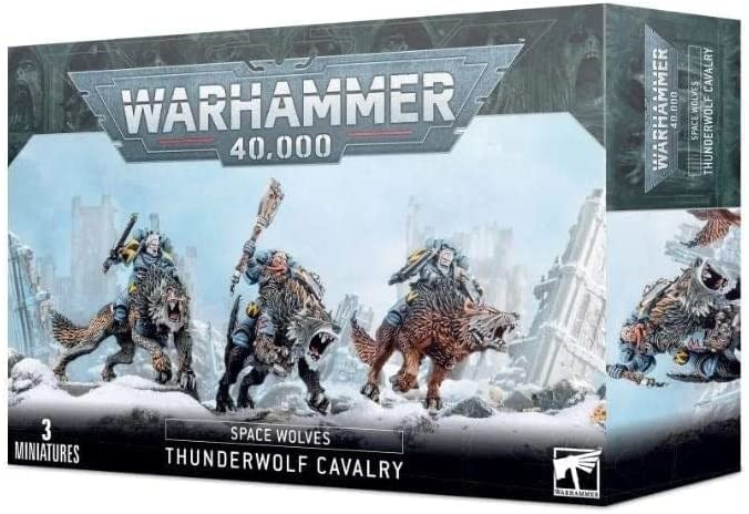 Warhammer 40k: Space Wolves - Thunderwolf Cavalry