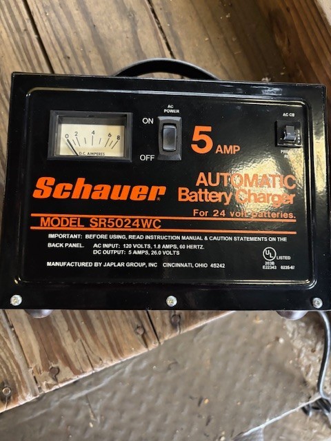 SR5024WC SCHAUER BATTERY CHARGER