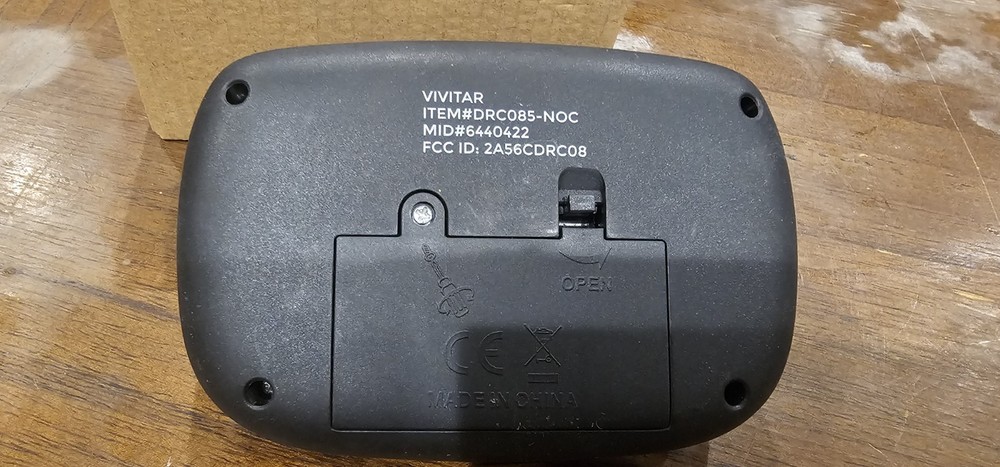 Vivitar Remote Control ONLY Drone #DRC085-NOC . 1 Time Used
