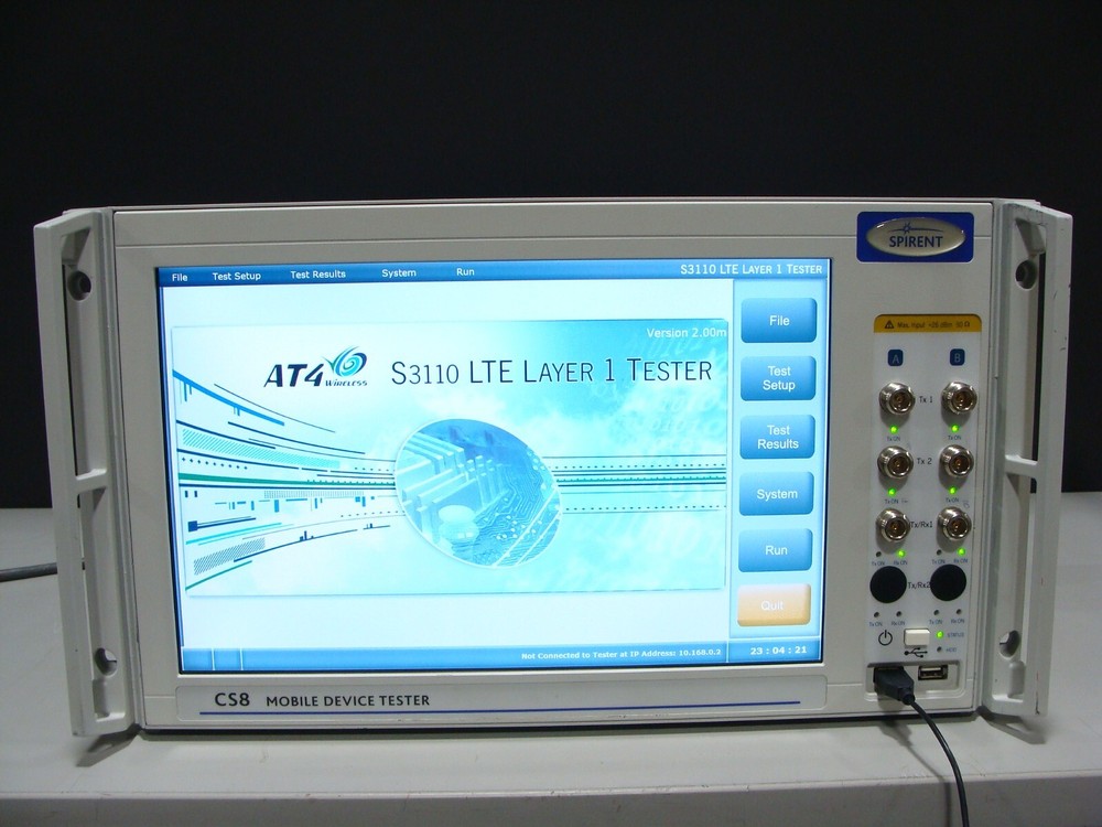 Spirent E2010S AT4 CS8 Broadband Wireless 4G Test Set Keysight T2010A MIMO2Cell