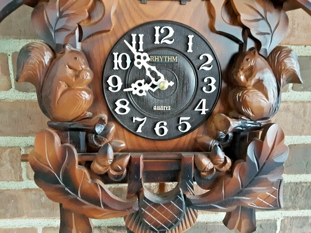 Cuckoo Clock - Quartz Bird & Stream Sounds - Rhythm Co.