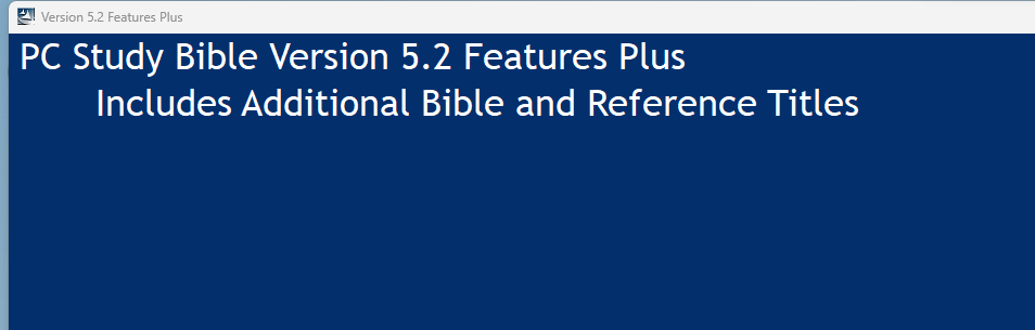Biblesoft 2014 - PC Study Bible COMPLETE REFERENCE LIBRARY DVD ROM Version 5.2