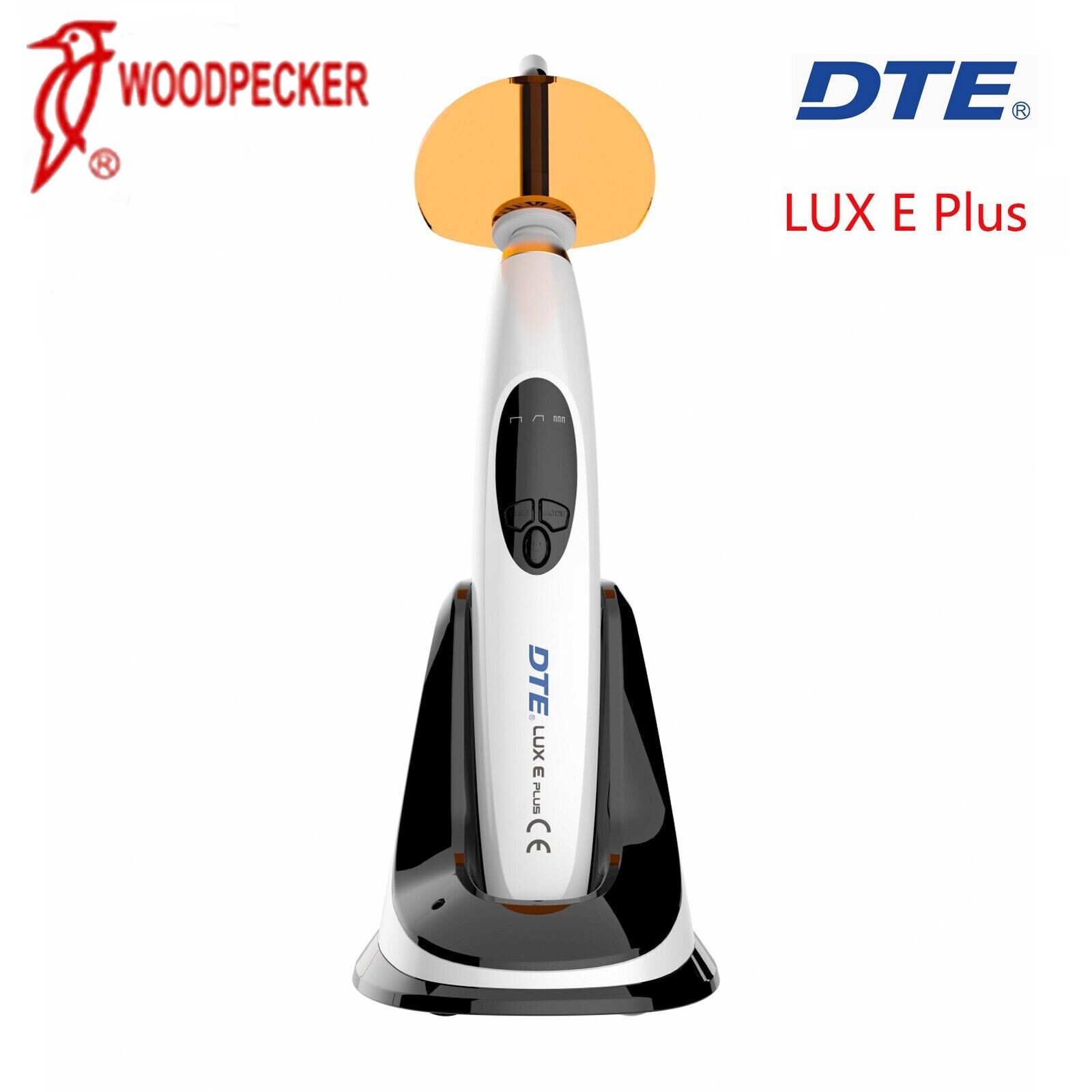 Woodpecker DTE LUX E Plus Dental Curing Light Lamp Wireless Wide Spectrum 3S