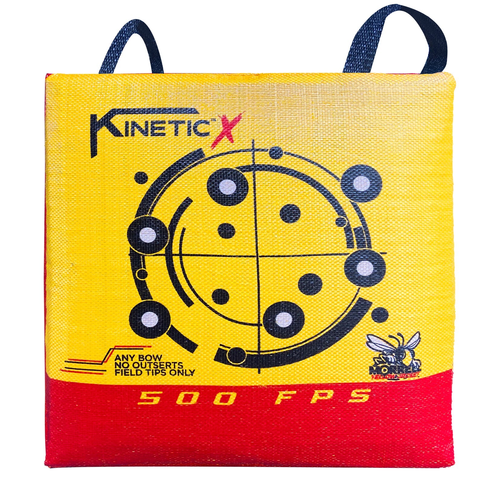 Morrell Yellow Jacket Kinetic X Archery Target | For Crossbows 4 sides 500 FPS