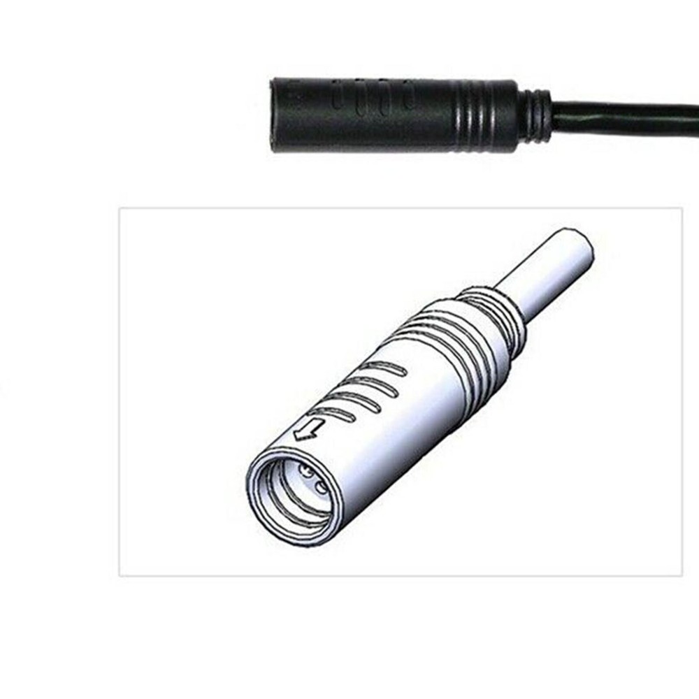 9 Pin Conversion Line Waterproof Connector E-Bike Motor Convert Extension Cable