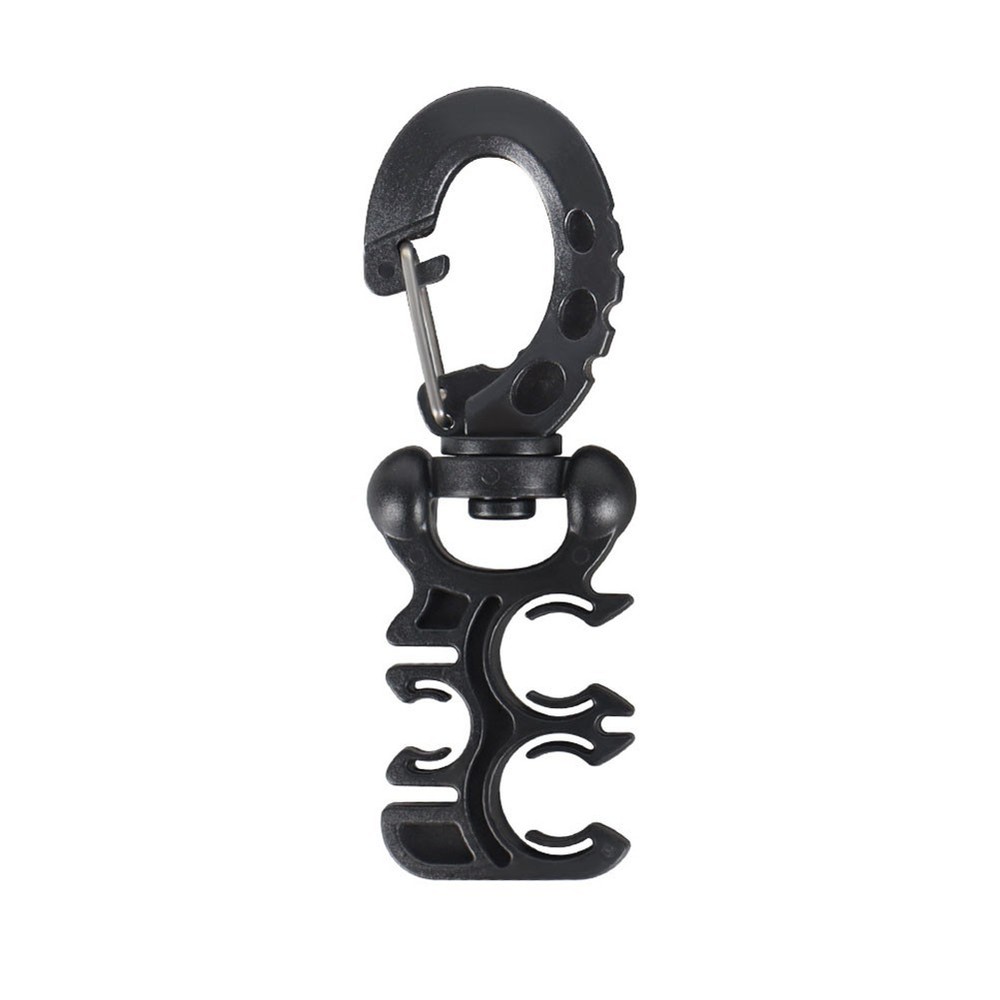 For Second Stage Regulator Scuba Hose Holder Clip with 3 Hole Quick Release