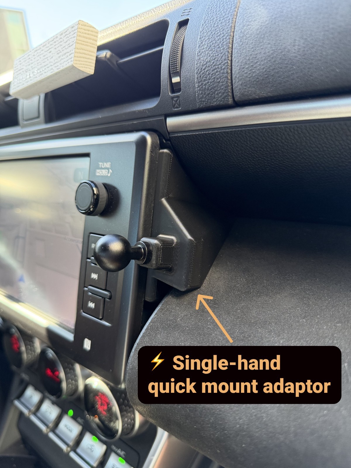 2022+ GR86 / BRZ Phone Holder | Adjustable Mount Fits All Phones