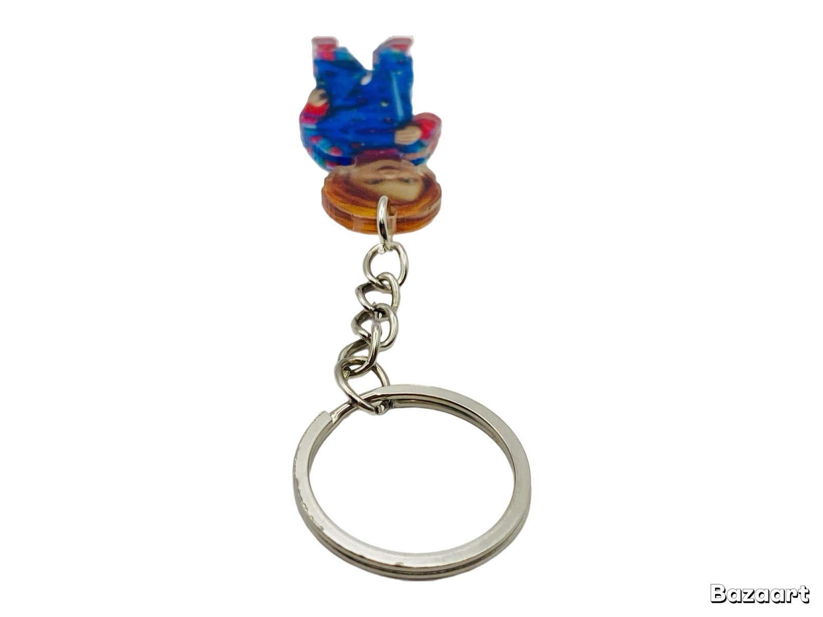 Child’s Play Chucky 2d Keychain Acrylic Handmade Horror Movie Slasher Villain