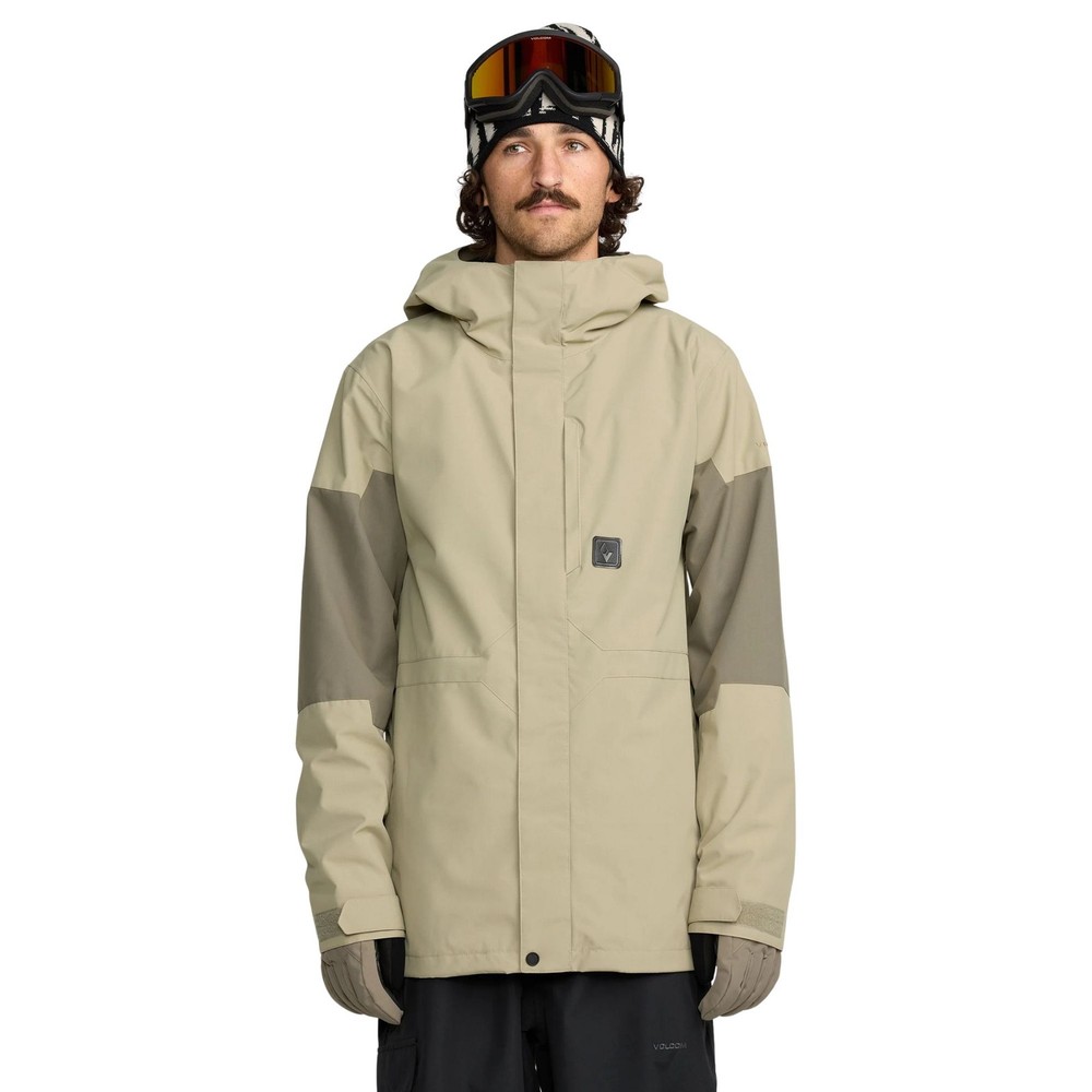 Volcom Primry Men's Winter Jacket, Moss Green, X-Large