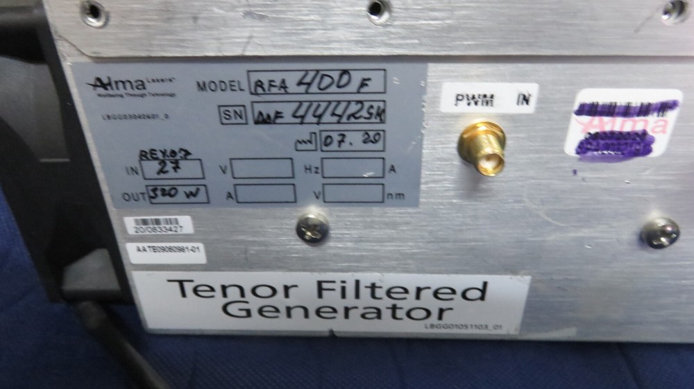 Alma Laser 400W rf amplifier