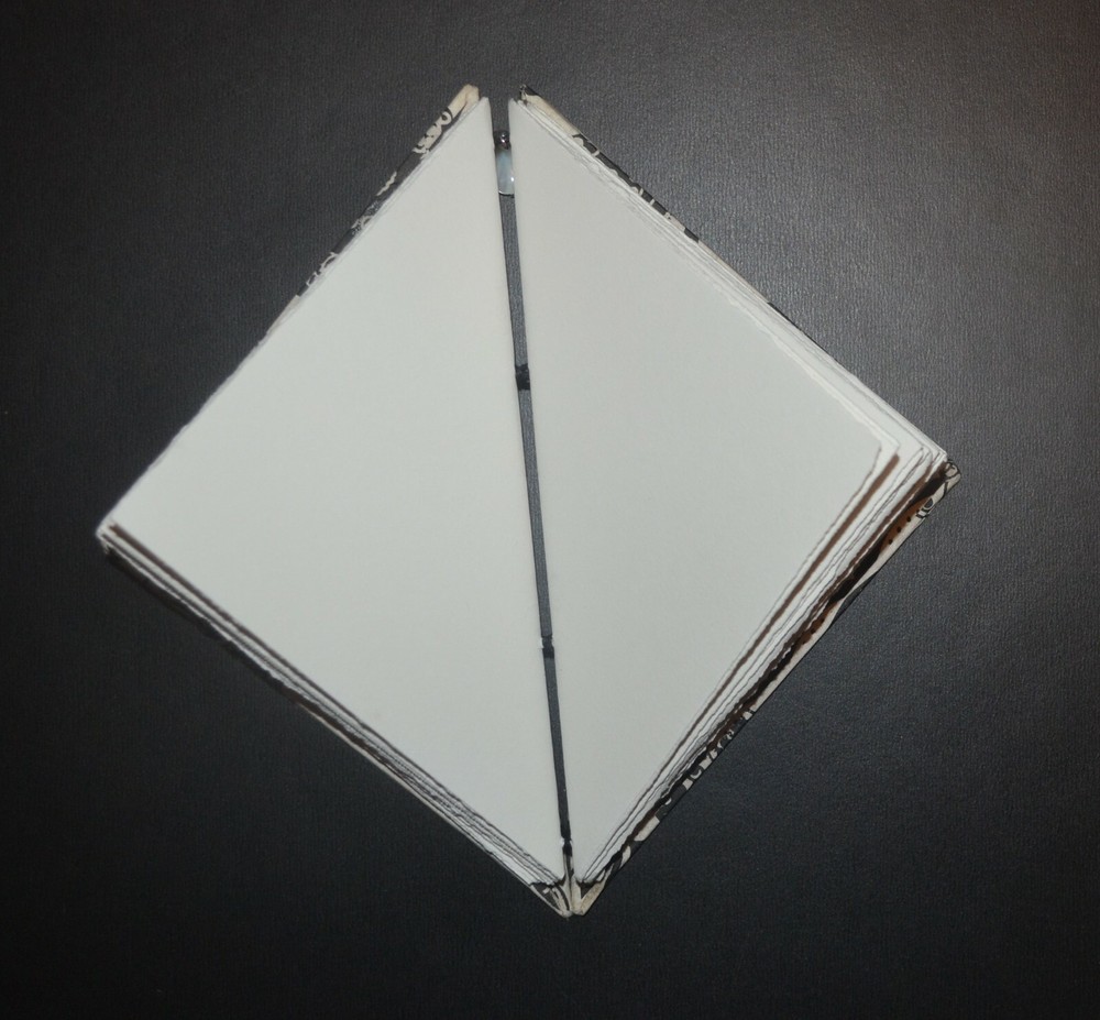 Handmade sketch or journal book