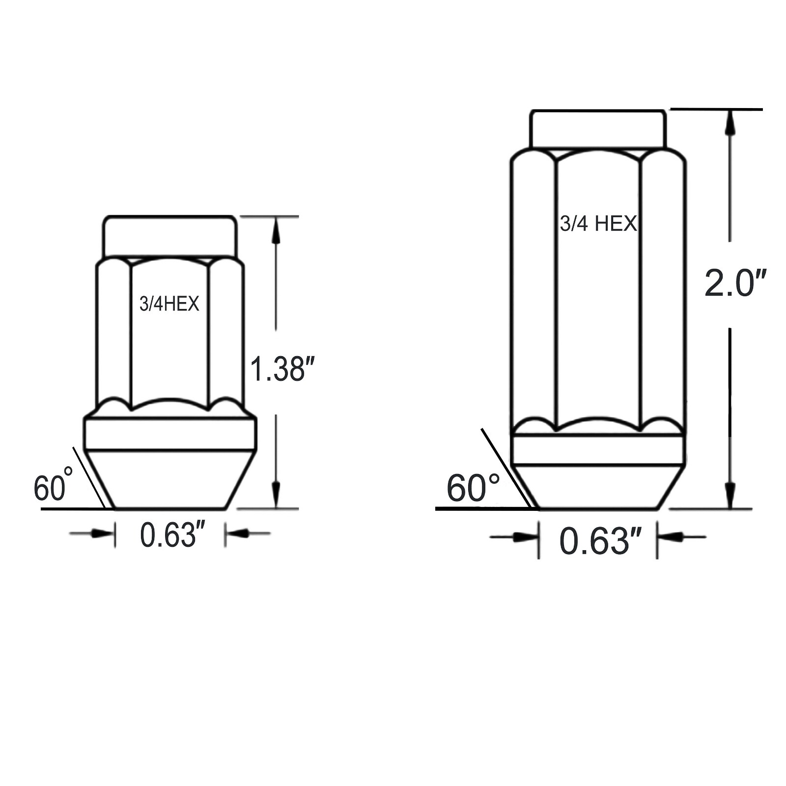 24PC FITS TOYOTA 4RUNNER TUNDRA FJ TACOMA BLACK BULGE ACORN LUG NUTS 12X1.5