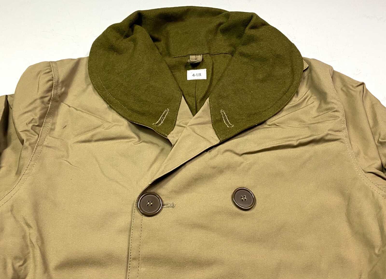 WWII US "JEEP" MACKINAW WINTER JACKET COAT- SIZE 5 (50R)