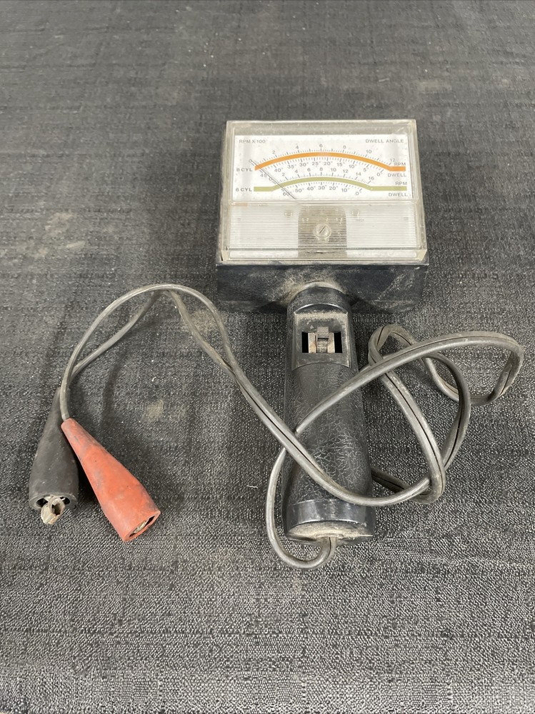 HAWK Dwell Meter - Idle Tach/Cam Dwell - - Untested
