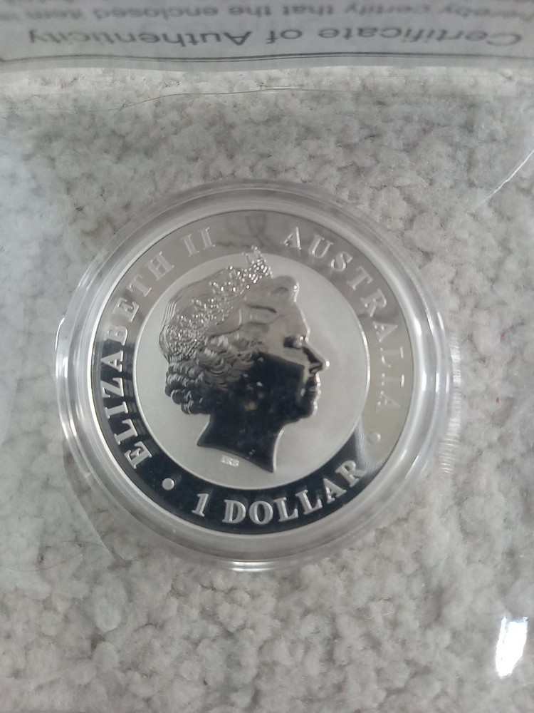 2017 Australia Silver 1 Oz $ Wedge Tailed Eagle Uncirculated!!!
