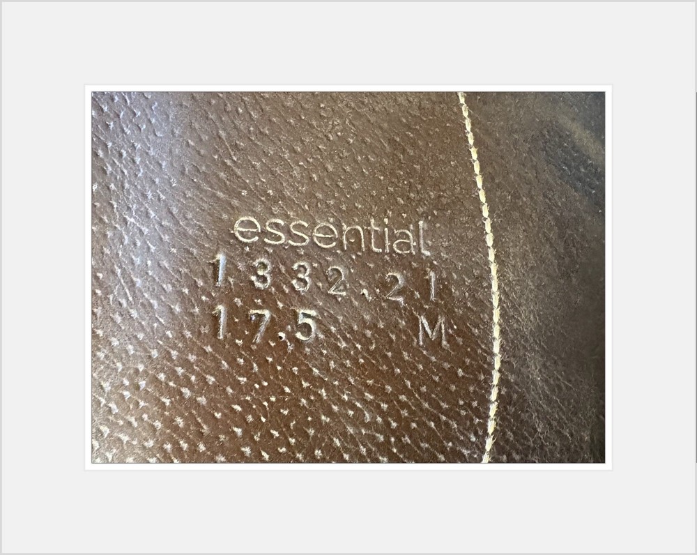 Voltaire Essential jump Saddle. 17.5” Interchangeable