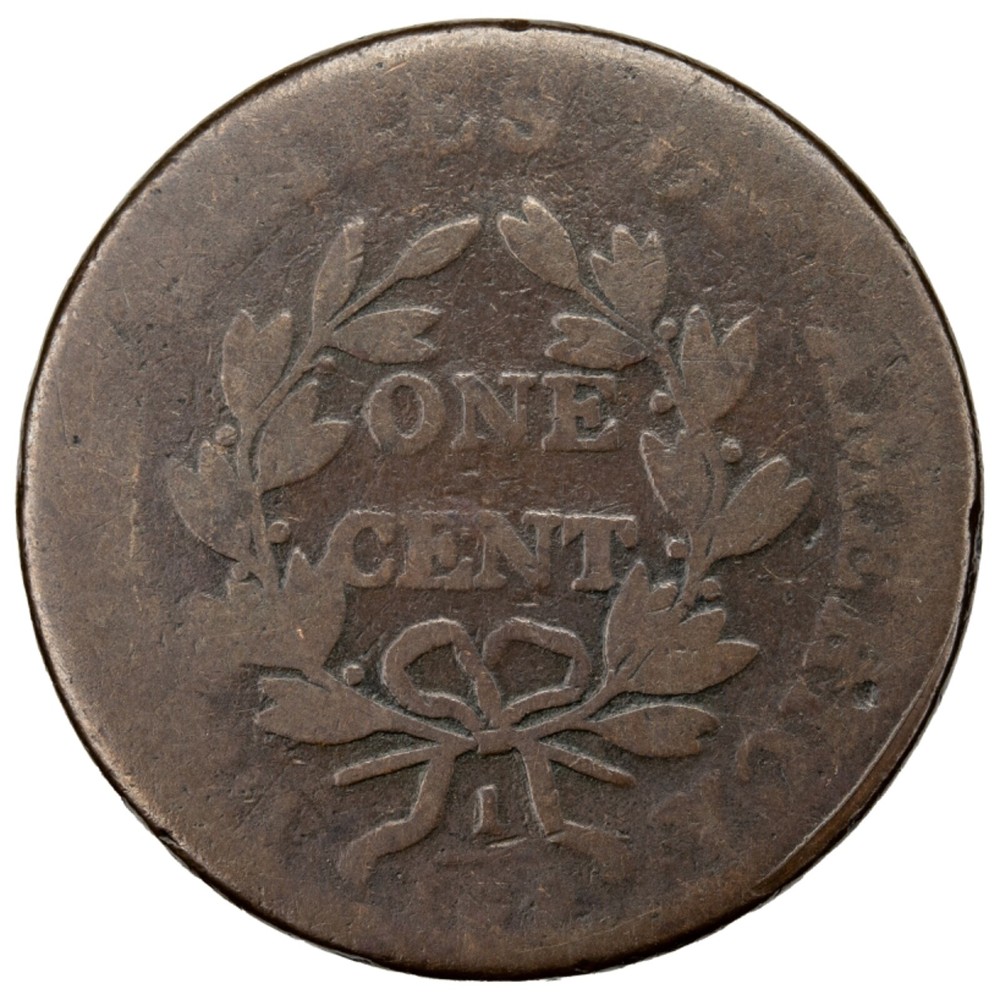 Canada 1802 One Cent Draped Bust Large Cent Coin - Damaged