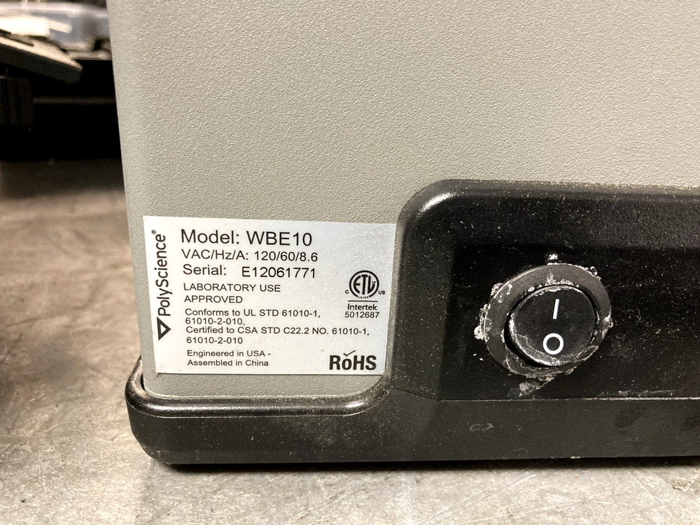 Polyscience Model WBE10 10L Digital General Purpose Water Bath