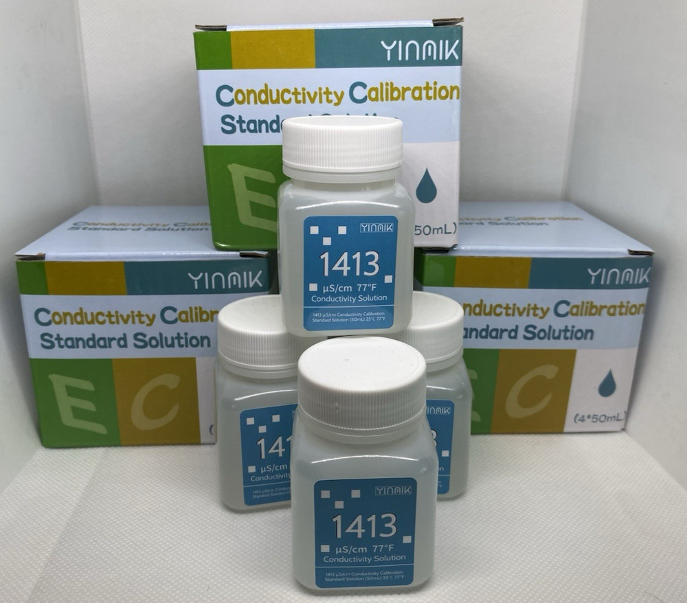 1413 μS/cm Calibration Solution, Conductivity Salt Standard Buffer Solution...