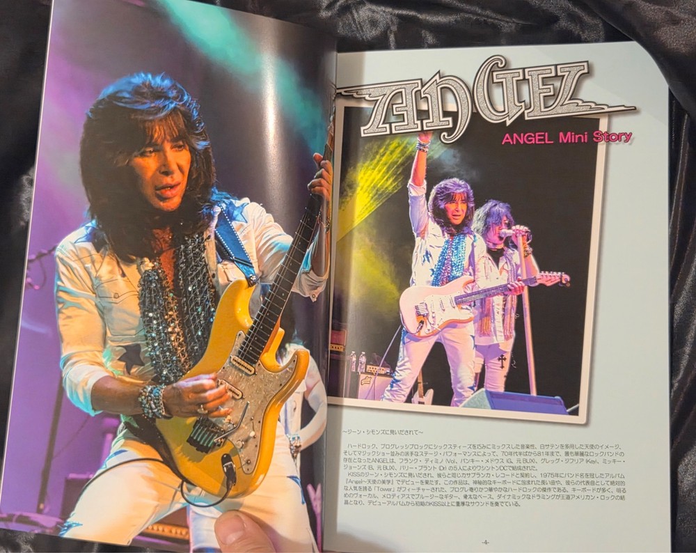 ANGEL 2024 JAPANESE TOUR BOOK PROGRAM PUNKY MEADOWS FRANK DIMINO GIUFFRIA KISS