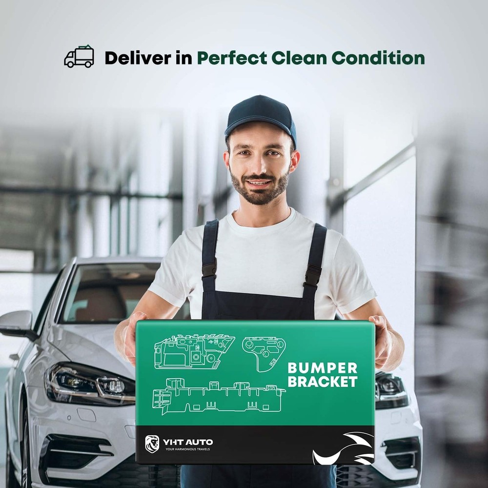 Front Driver Side Bumper Bracket Compatible with Dodge Durango 2014-2020