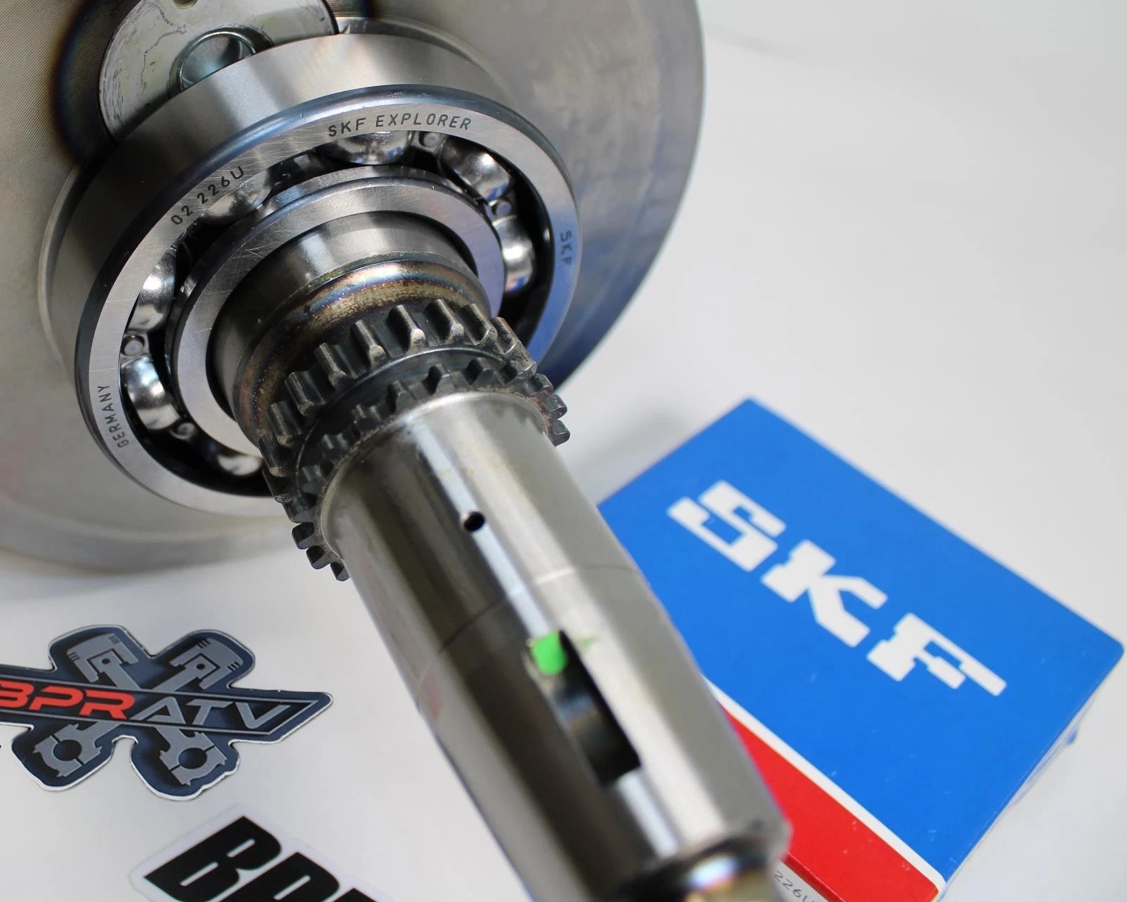 KX60 KX65 KX80 KX85+ SKF OEM Replacement Crankshaft Crank Main Bearings Seal Kit