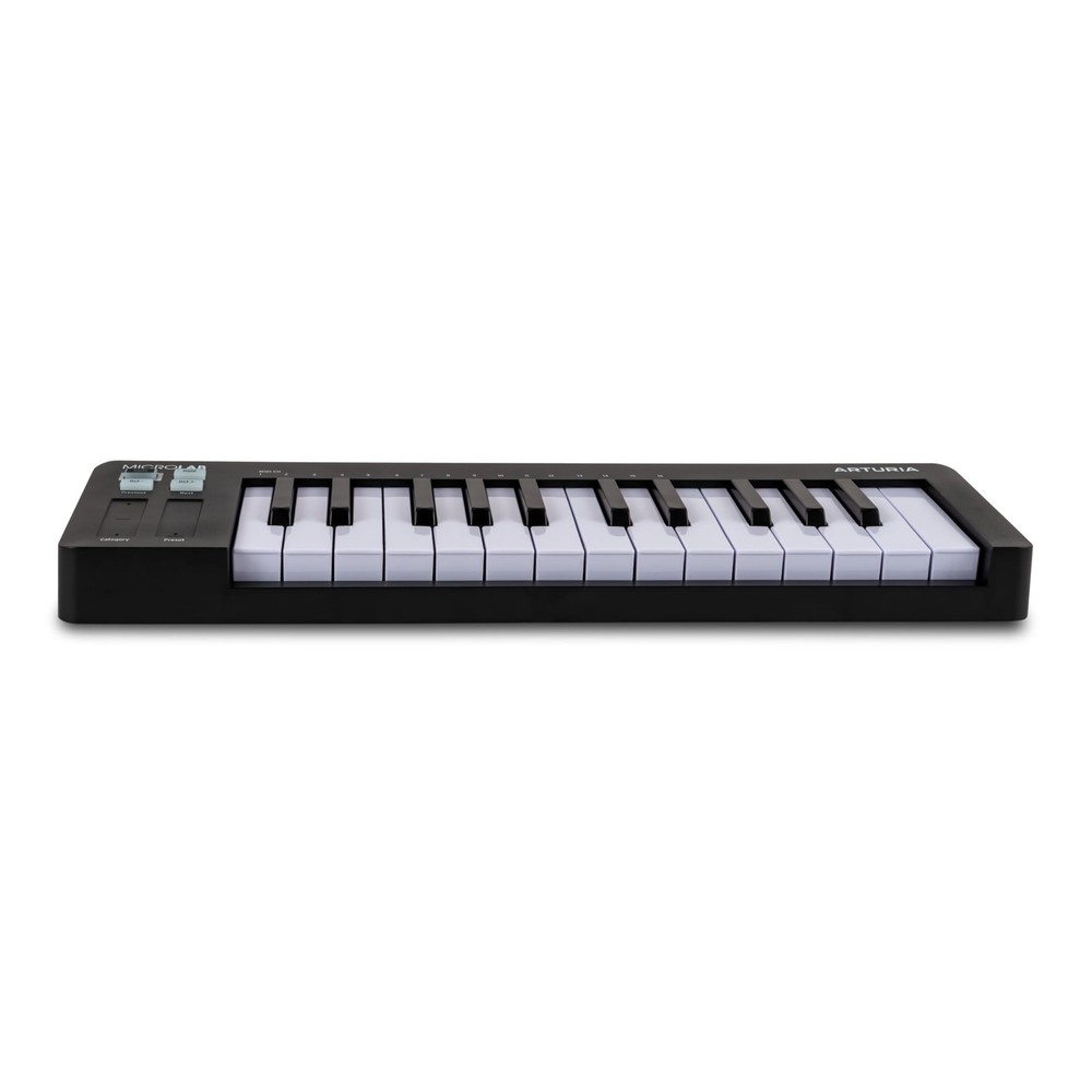 Arturia MICROLAB-MK3 Universal Midi Controller (Black)