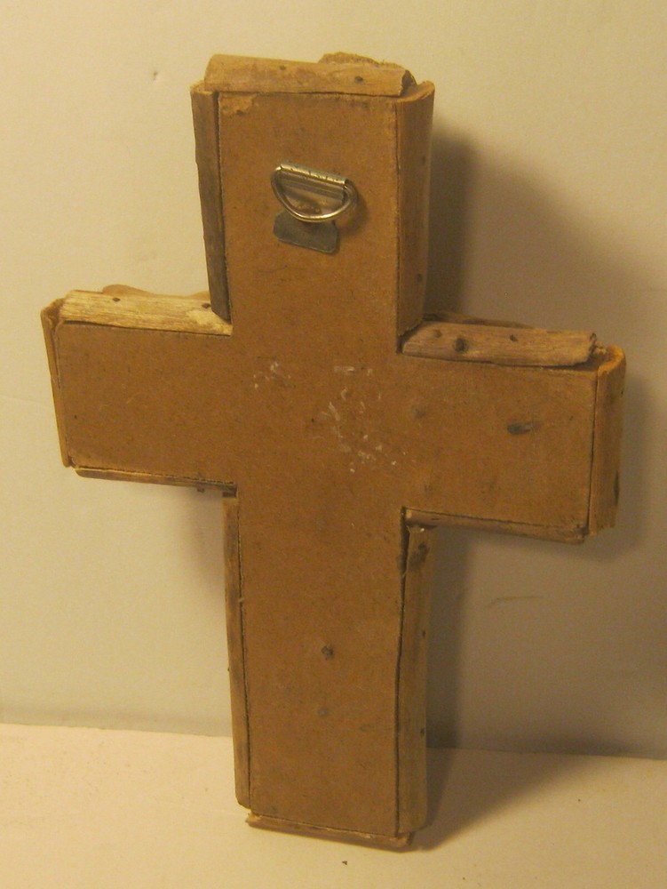 Handcrafted DRIFTWOOD CROSS Excellent Condition for Wall Mounting!!!