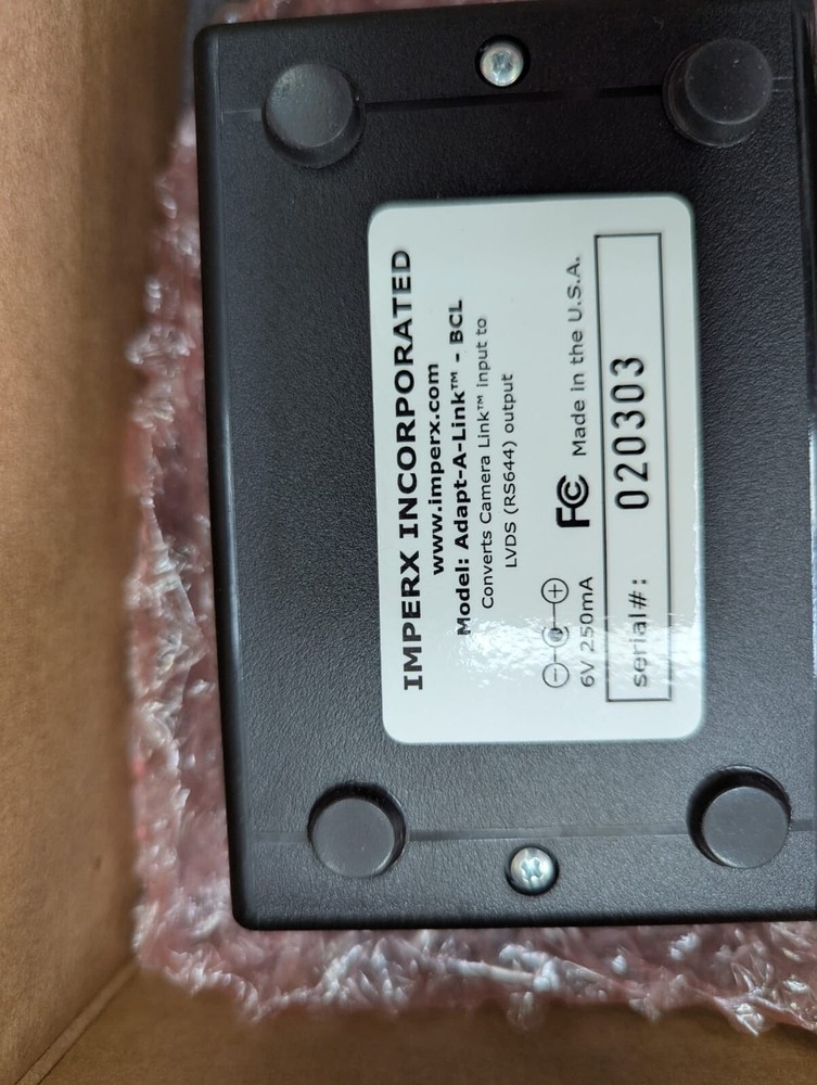 IMPEX MODEL ADAPTER-A-LINK-BCL CAMERA LINK TO LVDS