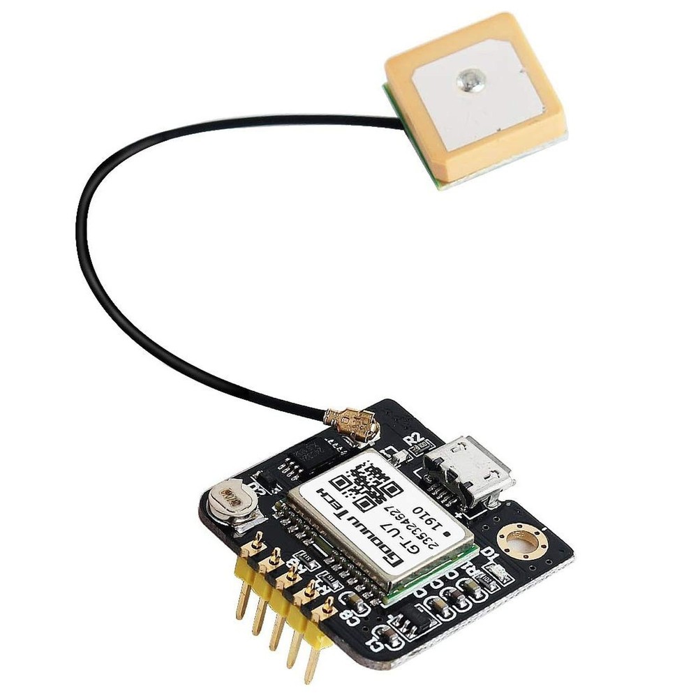 Doudou 2pcs GT-U7 GPS Module, High Sensitivity, Low Power Consumption, Compat...