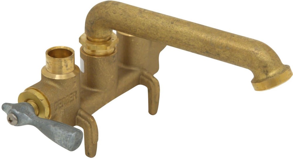 Gerber G0049536 Classics 2.2 GPM Deck Mounted Double Handle - Brass