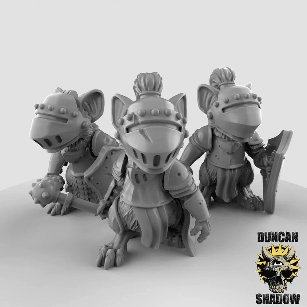 Mouse Folk Army Miniature