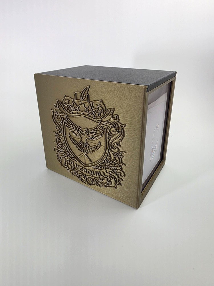 Silverquill Deck Box - Holds 100 double sleeved deck - Commander - Strixhaven
